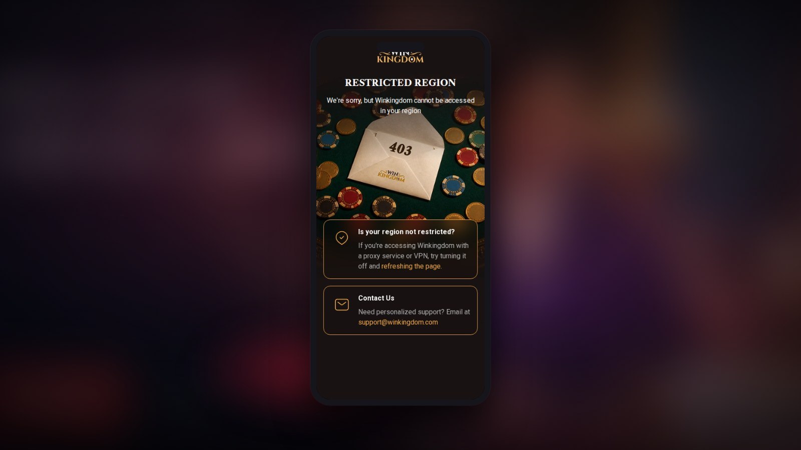 À la découverte de Win Kingdom Casino